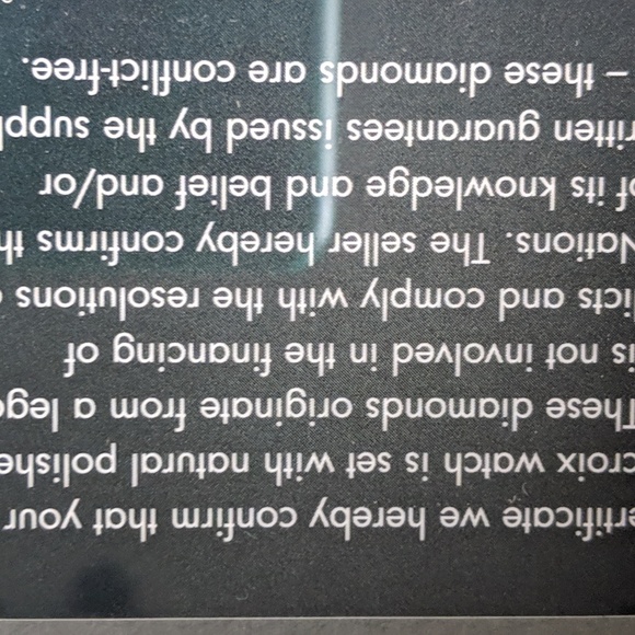 Maurice LaCroix White band Watch 8 Diamonds.040cts - Picture 4 of 7